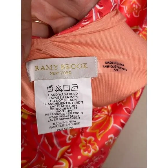 Ramy Brook Ruffle One Piece swimsuit sz Small - Picture 4 of 6